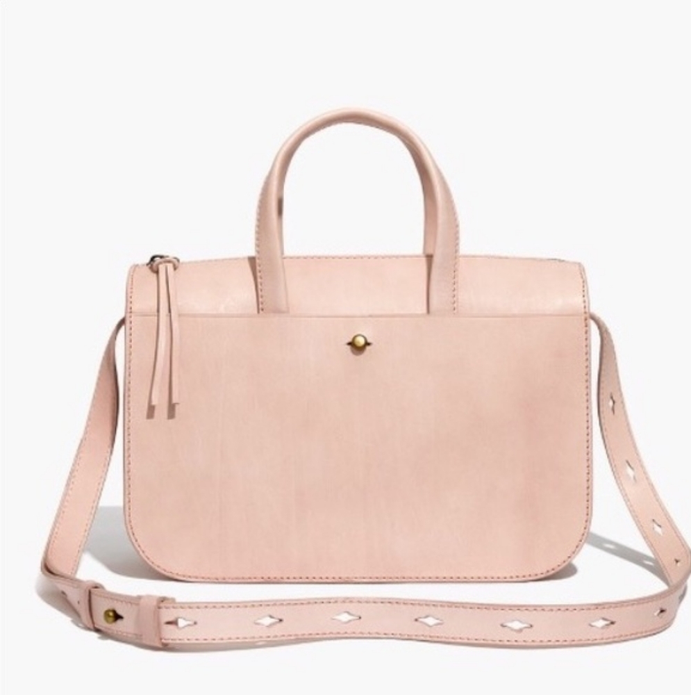Madewell Montreal Leather Satchel Bag NWOT